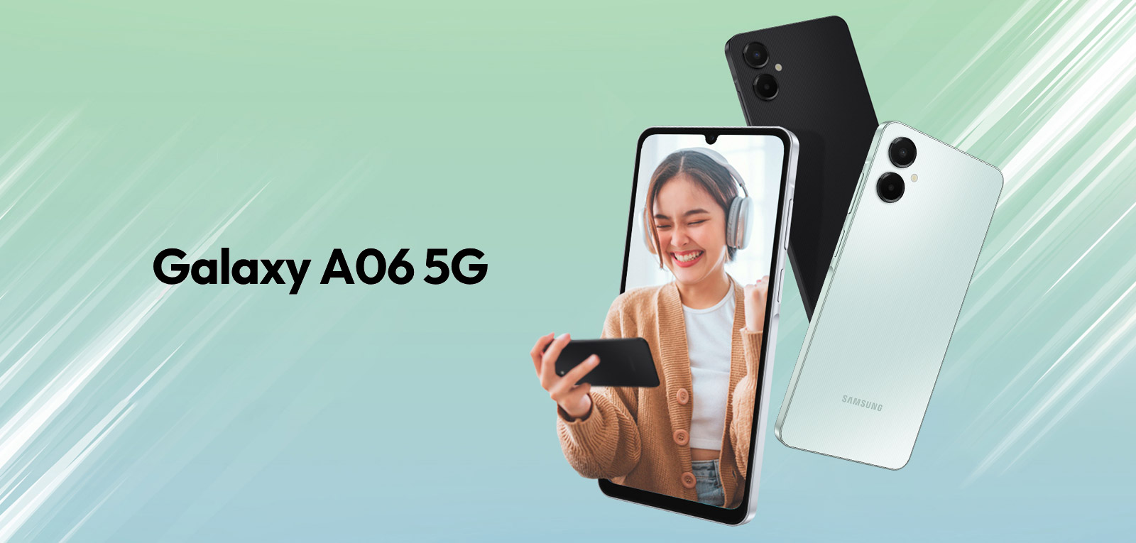 گوشی سامسونگ Galaxy A06 5G دو سیم کارت 64 گیگابایت و رم 4 گیگابایت در آترامارت